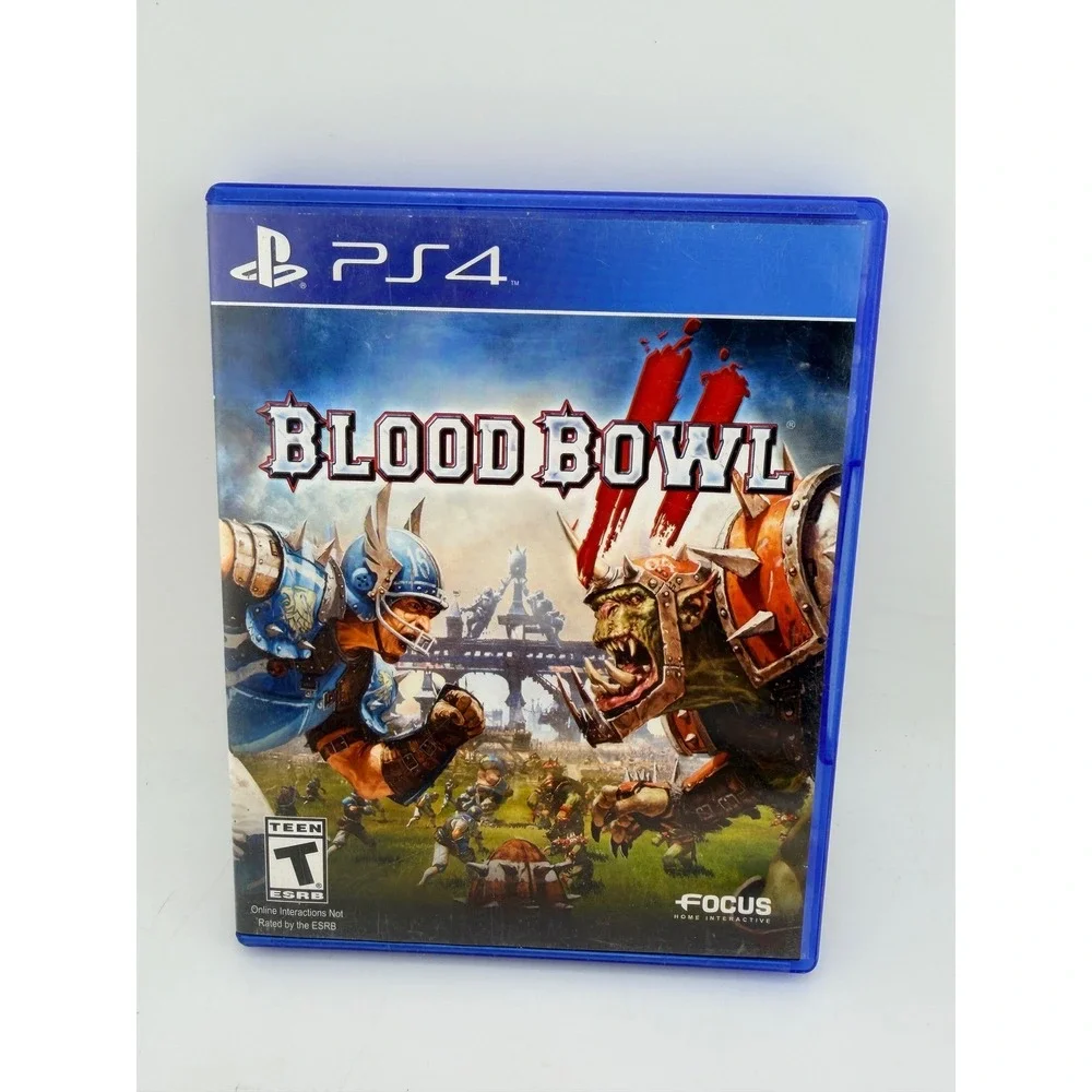 Blood Bowl 2 Sony PlayStation 4 PS4 2015 Warhammer Strategy Sports Game CIB